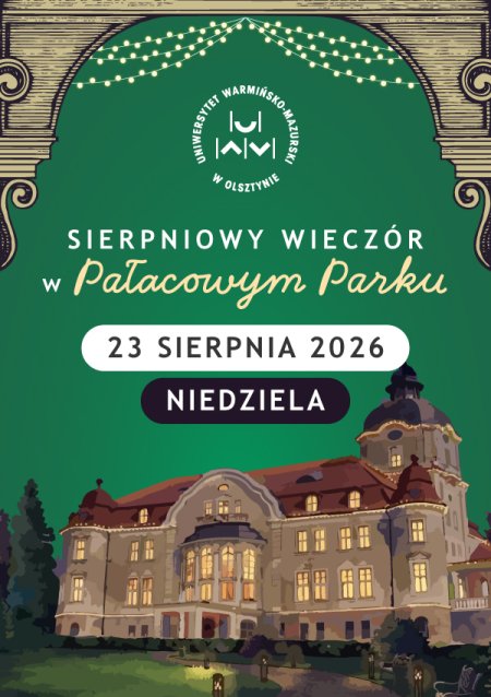 Sierpniowy Wieczór w Pałacowym Parku