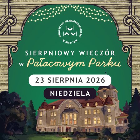Sierpniowy Wieczór w Pałacowym Parku