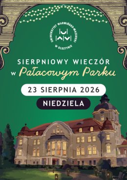 Sierpniowy Wieczór w Pałacowym Parku